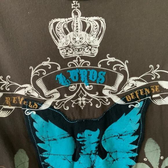 Cremieux Long Sleeve T-Shirt Womens L Long Sleeve Crewneck Graphic Pullover Tee - Picture 6 of 7